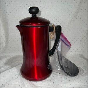 La Cafetiere Coco Stovetop Hot Chocolate Pot and Frother 35-oz. Capacity